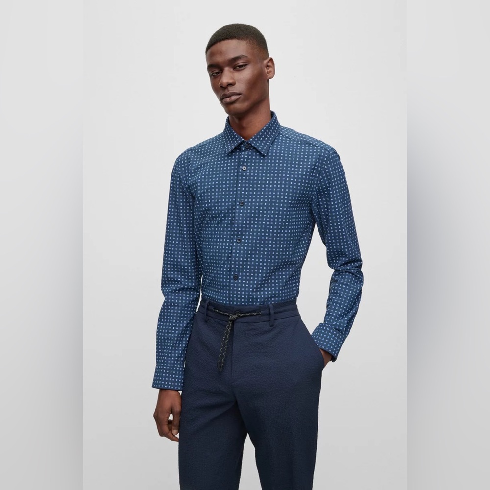 Hugo Boss Slim Fit Robbie Dress Shirt